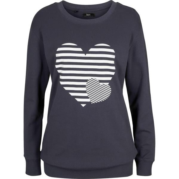 maglieria bonprix grigio con stampe