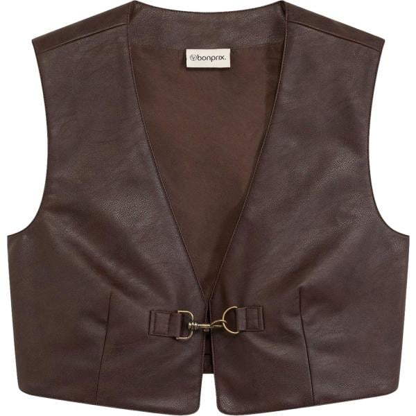 gilet bonprix marrone