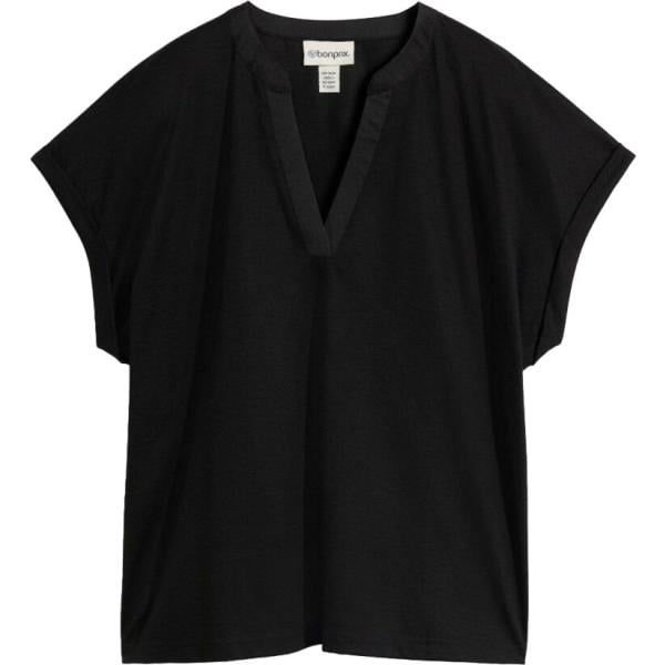 t-shirt bonprix nero