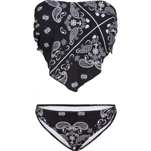 costumi interi Rainbow nero