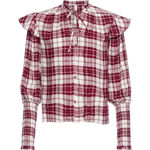 camicia Rainbow rosso a quadri
