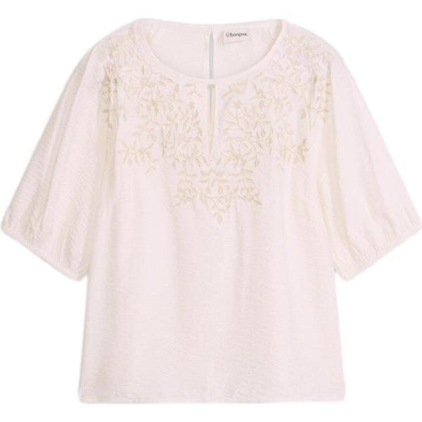 bluse bonprix bianco