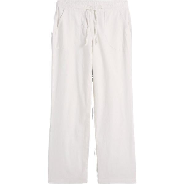 pantaloni a palazzo bonprix bianco