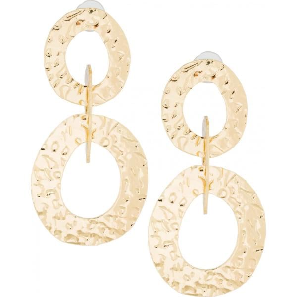 Orecchini pendenti con cerchi oro Bpc bonprix collection