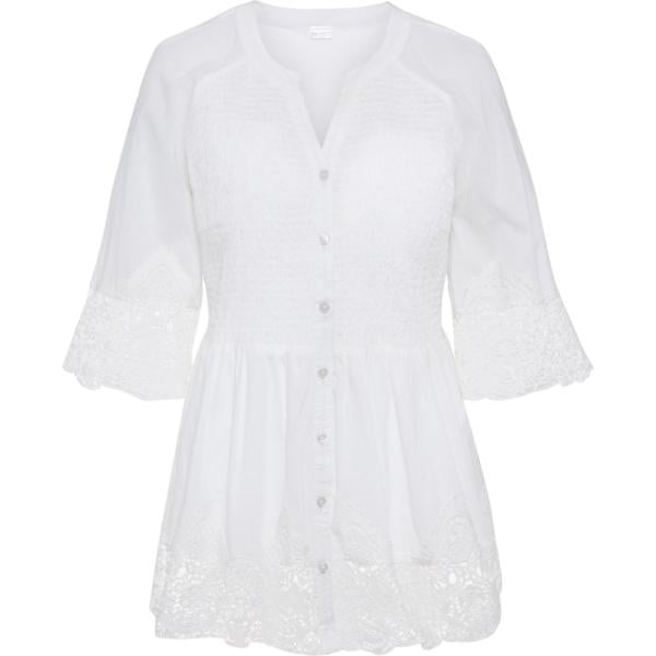 camicie bonprix bianco