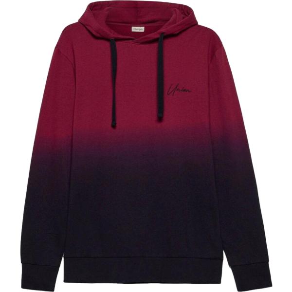 Felpa con cappuccio da uomo in blu scuro collo con cappuccio in cotone organico bonprix