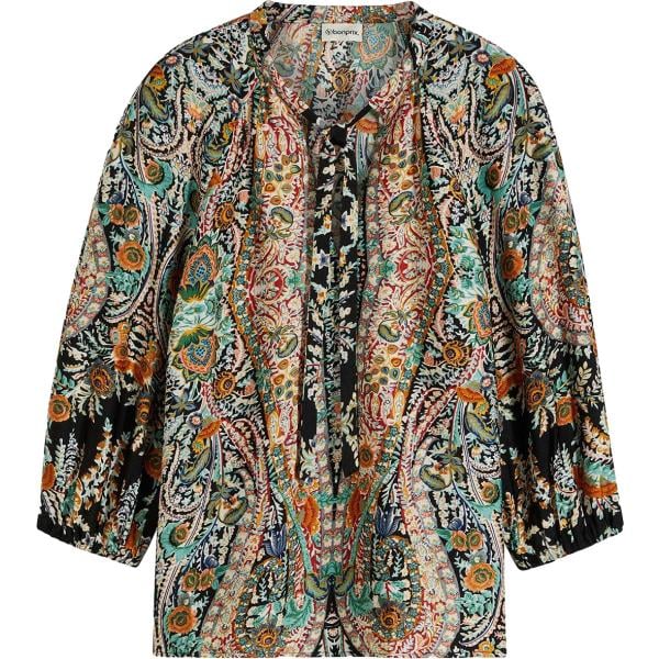 bluse bonprix grigio