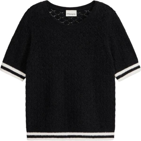 t-shirt bonprix nero