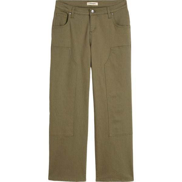 pantaloni bonprix marrone