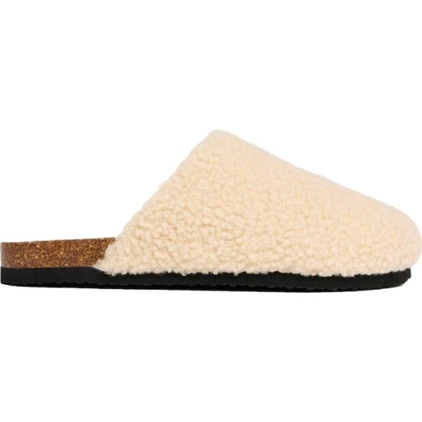 Pantofole da donna in beige sabbia bonprix