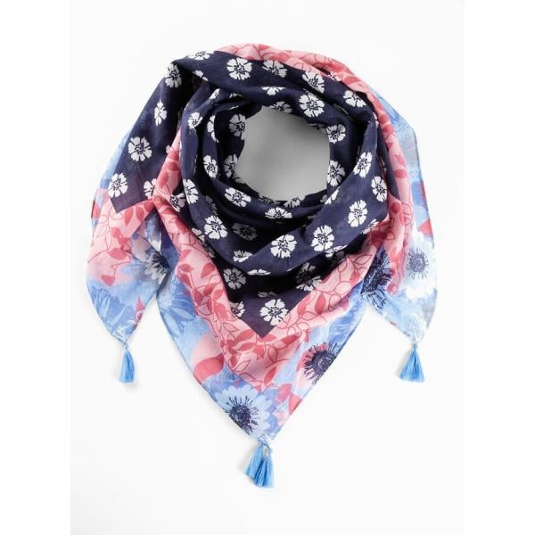 foulard bonprix multicolore a fiori