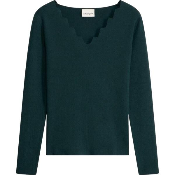 t-shirt bonprix verde