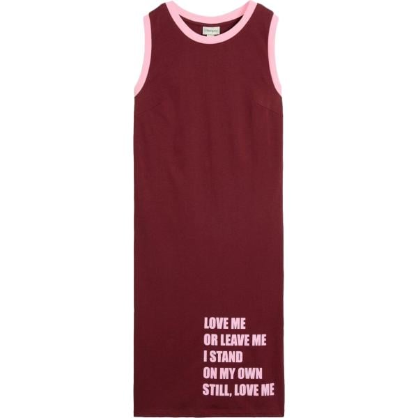 Vestito longuette/midi da donna in rosso classico in cotone organico bonprix bonprix