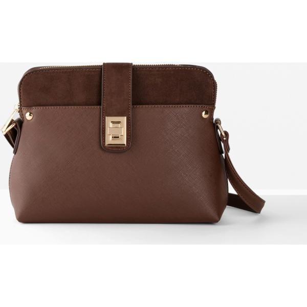 borse a tracolla Bpc bonprix collection marrone