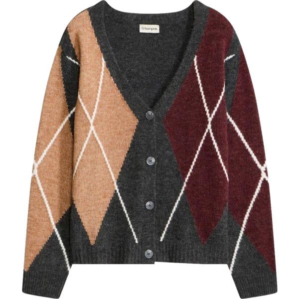 cardigans bonprix grigio