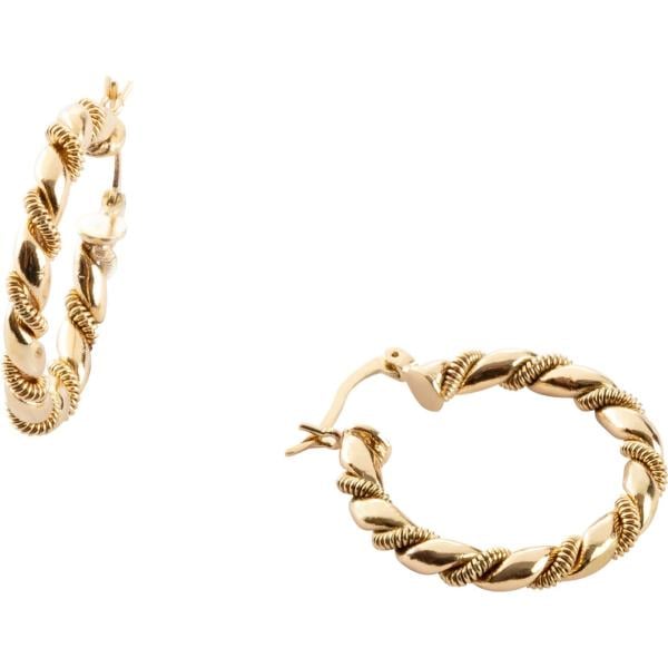orecchini bonprix marrone
