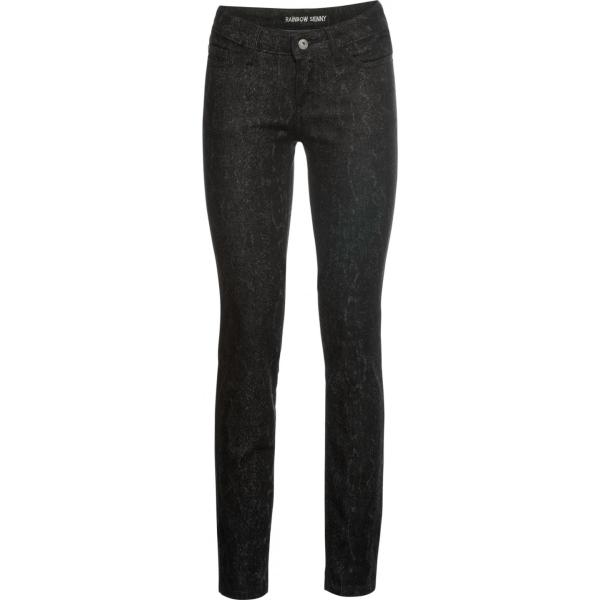 jeans skinny Rainbow nero
