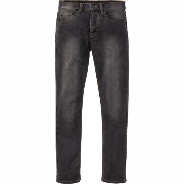 Felpa taglio dritto in denim con bottoni grigio BODYFLIRT boutique nero