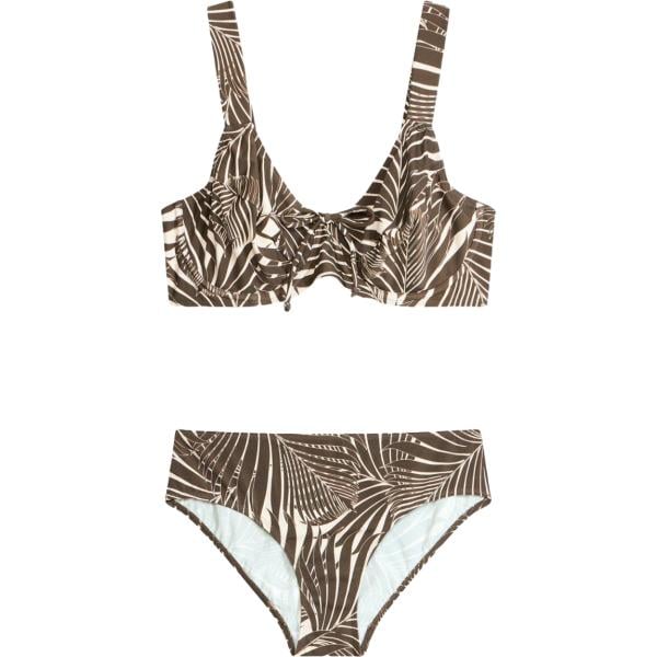 Bikini da donna in marrone chiaro con spalline bonprix