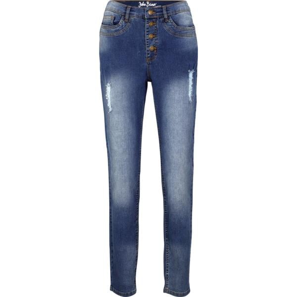 jeans skinny bonprix blu