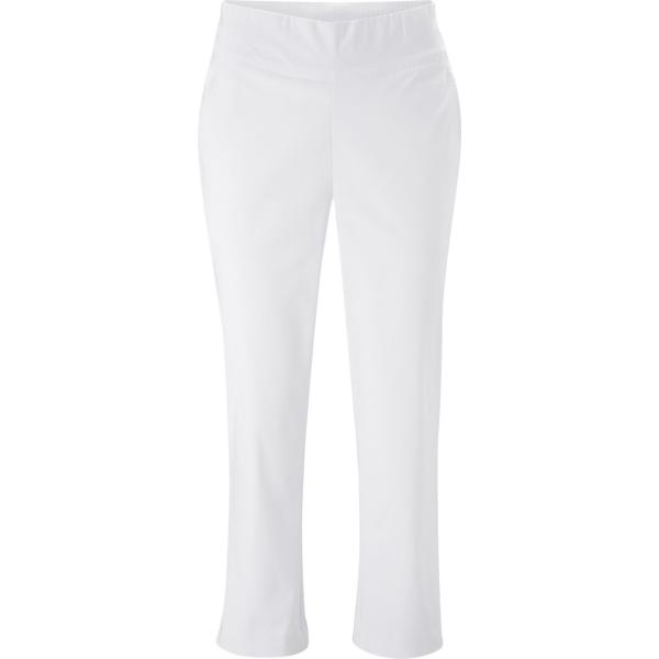 pantaloni capri Bpc bonprix collection bianco