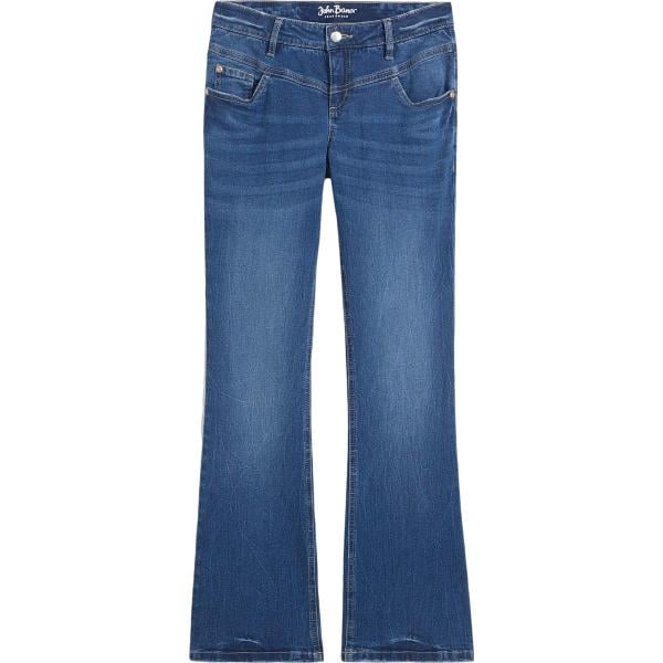 jeans bootcut bonprix blu