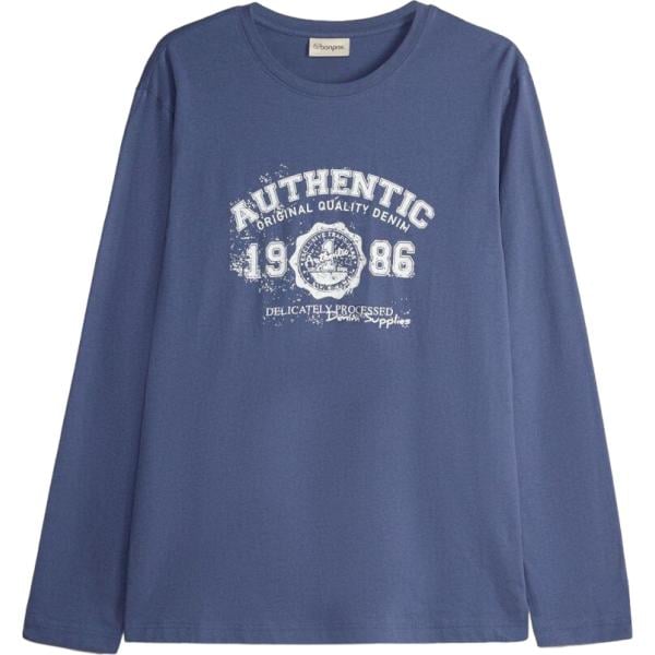 t-shirt bonprix blu