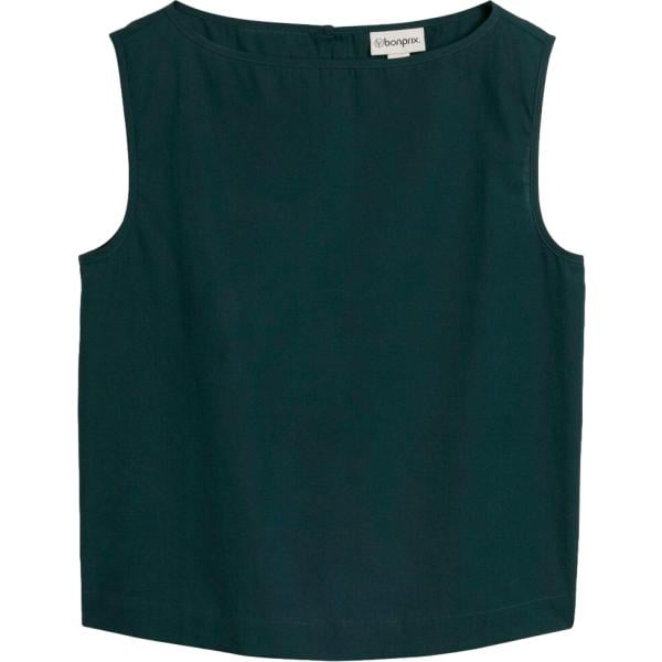 Top da donna in blu scuro bonprix