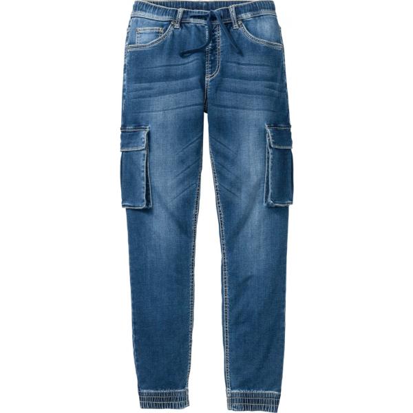 jeans slim fit Rainbow blu