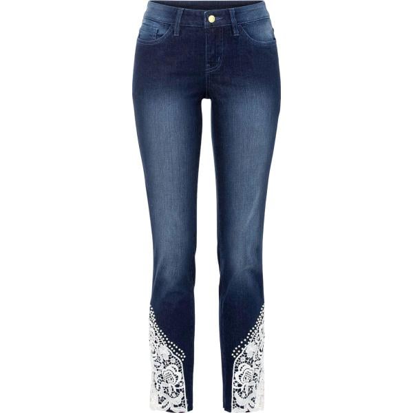 jeans skinny bonprix blu