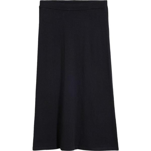 Gonna da donna in nero pece lavorato a maglia in lana bonprix