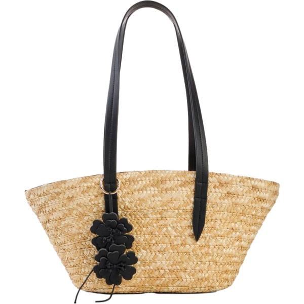 shopping bag bonprix marrone a fiori