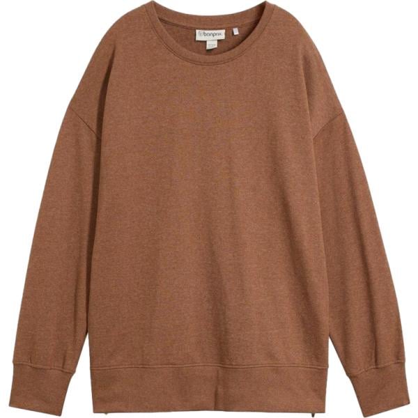 Felpa da donna in marrone scuro bonprix