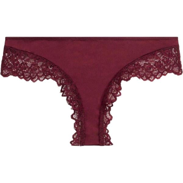 Culotte da donna in bordeaux con pizzo bonprix bonprix