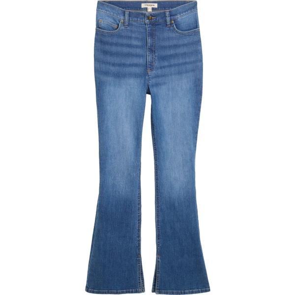 jeans bootcut bonprix blu