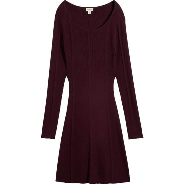 Vestito da donna in nero pece lavorato a maglia in viscosa bonprix bonprix