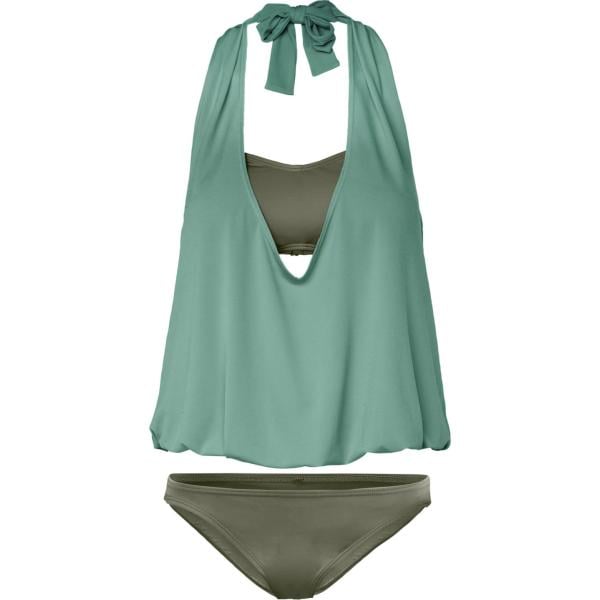 costumi interi bonprix verde