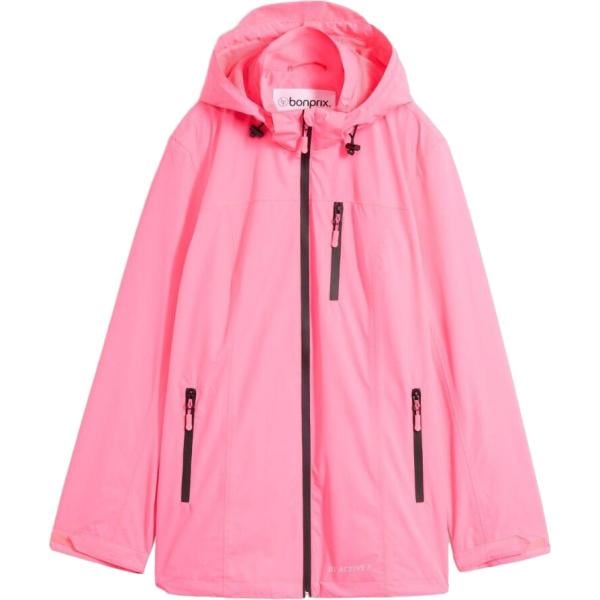 Giacca da donna in rosa scuro tessuto impermeabile bonprix bonprix