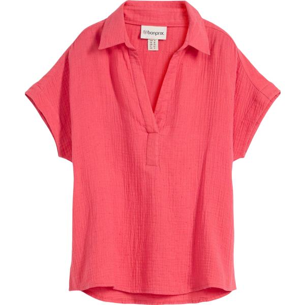 bluse bonprix rosso