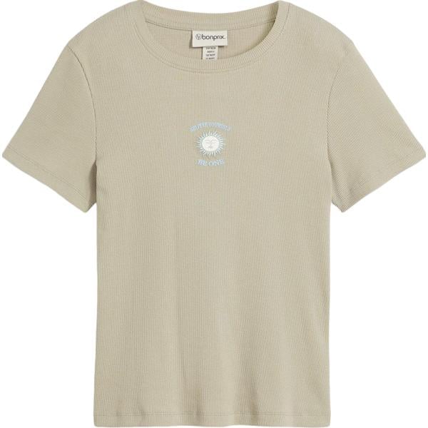t-shirt bonprix grigio