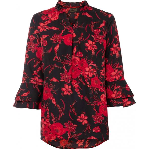 bluse Bpc selection nero a fiori