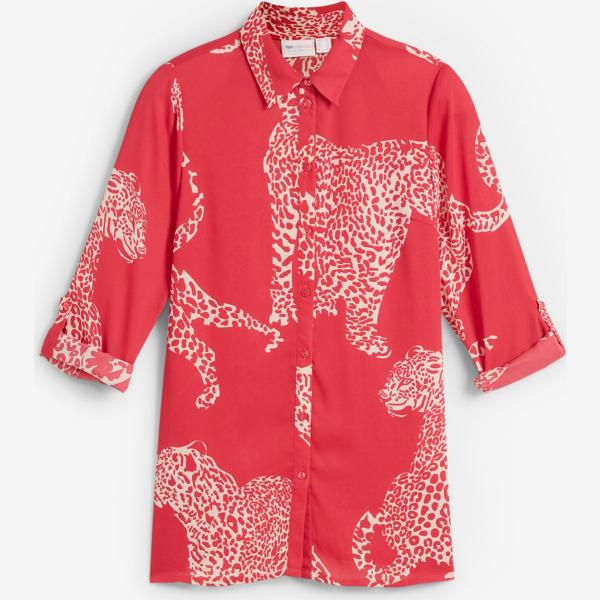 camicie bonprix rosso