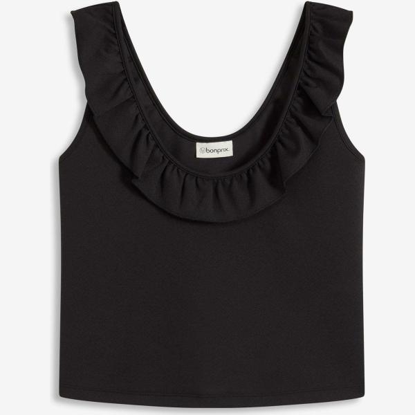 top bonprix nero