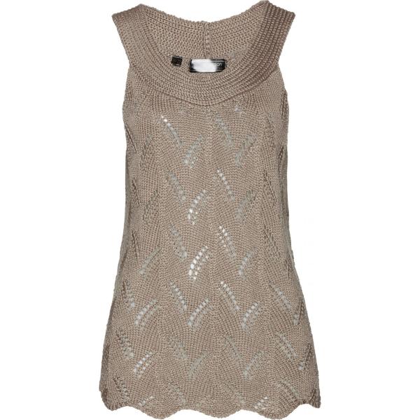 Top in in maglia marrone Bpc selection marrone