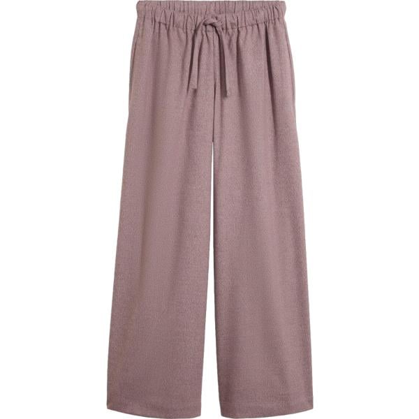 Pantaloni a palazzo da donna in grigio chiaro in lana bonprix bonprix