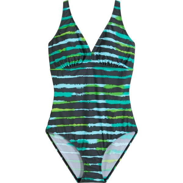 costumi interi bonprix grigio