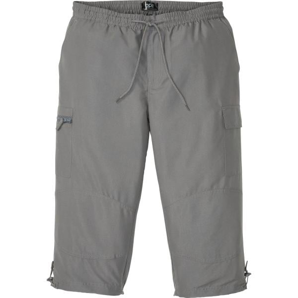 pantaloni capri bonprix grigio