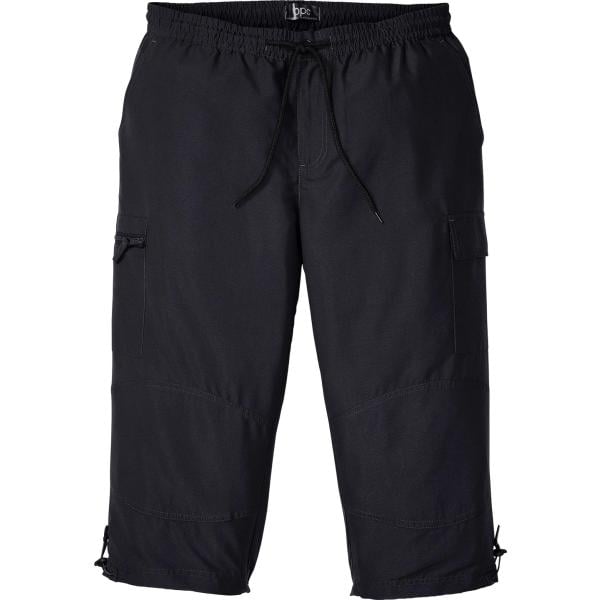 pantaloni capri bonprix nero