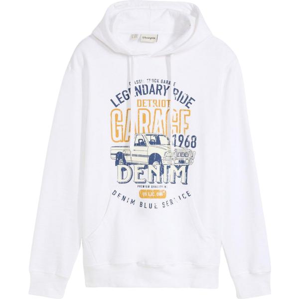 felpe con cappuccio bonprix bianco