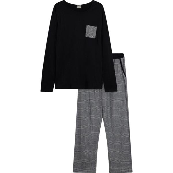 Abbigliamento da notte da uomo in nero pece bonprix